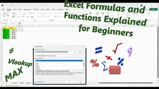 Excel Formulas and Functions Explained for Beginners   Chapter 3