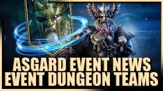 Raid: Shadow Legends | Asgard Event News - Thor Fusion - Teams für die Event Dungeon