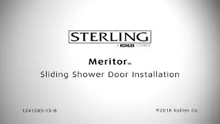 Installation - Meritor Sliding Bath and Shower Doors