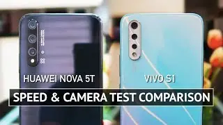 Huawei Nova 5T vs Vivo S1 SPEED and CAMERA TEST