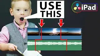 How To create J & L CUT in Cut Page in DaVinci Resolve iPad!
