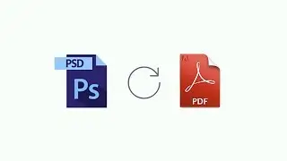 How to convert PSD file to PDF file by Adobe inDesign CC