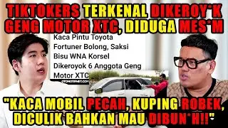 Tiktokers Dave Stanley ditelanj*ngin, dikeroy*k Geng Motor XTC sampai babak belur‼️