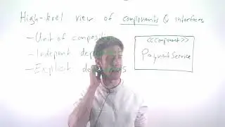 Module 05: Architecture, Part 02: UML Component Diagrams