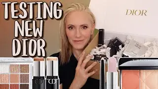 Trying Out All The New Dior Makeup! Over 40 Makeup