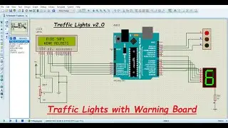 Traffic Lights with Warning Board V2.0 || 