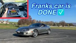 Franks AEM Infinity in rare 98 Supra is Complete!