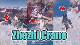 You Can Make Zhezhis Crane Fall 😂 + Bonus Crane Tech IF Unlimited Forte - Wuthering Waves