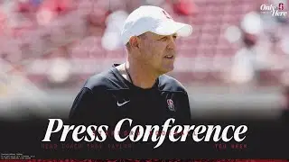 Stanford Football Weekly Press Conference | TCU Week