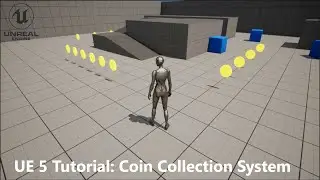 Learn Unreal Engine 5/ How to Create Coin Collection System In a UE5 Game | UE5 Tutorial