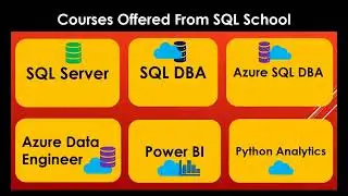 Best Training for SQL, Azure, Power BI, Python |  SQL School