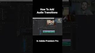 Add QUICK Audio Transitions in Adobe Premiere Pro