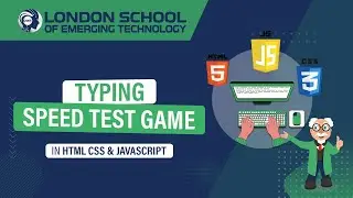 Typing Speed Test Game in HTML CSS & JavaScript | #javascriptproject #project