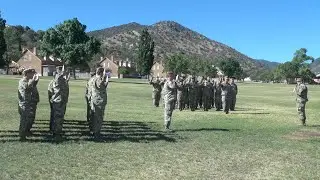 Fort Report Mass Reenlistment Ceremony