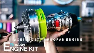 Building a Biggest Turbofan Engine Model Kit that you can Build! | Speed Build