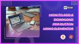 How to add a download pdf button using Elementor | WordPress Tutorials