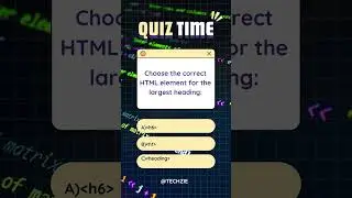 Quiz TIME|Tech-Zie #quiz #techiecoding #computerlanguage #gaming #programminglanguage #python