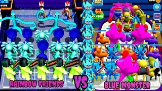 Merge Master Blue Monster vs Merge Monster Rainbow Friends Android Gameplay Part 2