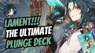 😎 WIN THE GAME BY USING PLUNGING ATTACK FT. XIAO 😎 | Genshin Impact TCG