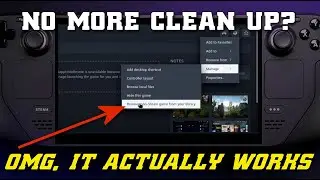 Steam Deck Quickie: Steam Cleans Up After You Now (Whoo Hoo!)