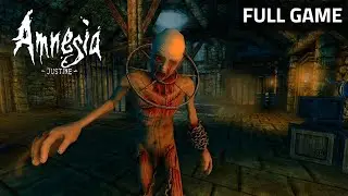 Amnesia Justine FULL Game Walkthrough (Good Ending, Save Everyone)