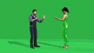 Talking Animation green screen animation video 