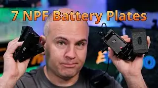 Seven NPF battery adapter plates Compared (overview)