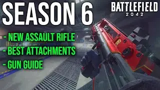 New ASSAULT RIFLE Gameplay from Season 6! - Battlefield 2042 VHX-D3 Gun Guide