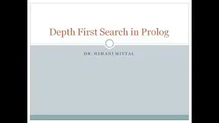 depth first search in prolog