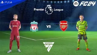 FC 24 PS4 - Liverpool vs Arsenal | Premier League 2024/25