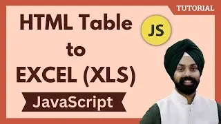 JavaScript Export Html Table to Excel (xlsx) via SheetJS