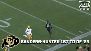 Shedeur Sanders TD Pass to Travis Hunter