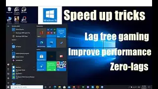 How to speed Up Your windows 10 performance