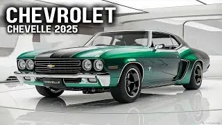 Chevelle Is Back! Meet the All-New 2025 Chevrolet Chevelle - Full Review & Details!