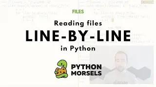 Reading files line-by-line in Python