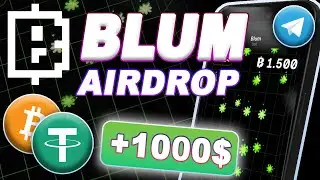 Blum Airdrop. Big Crypto Airdrop 2024 | How to Farm Blum Points