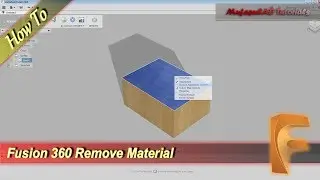 Fusion 360 Remove Or Unlink Material Tutorial