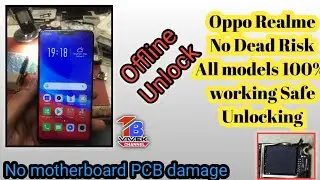 REALME C2 (RMX1941) pattern unlock offline ufi box RMX1941,REALME C2,ISP PINOUT,EMMC PINOUT