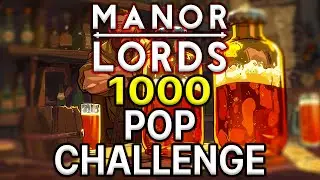 Swimming In Beer Production!! - 1000 Pop, 1 Town