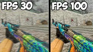 Как ПОВЫСИТЬ ФПС в CS 1.6? Сколько НУЖНО FPS Для КОМФОРТНОЙ Игры в КС 1.6?