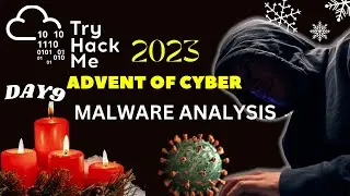 TryHackMe - Advent of Cyber 2023 - Day 9 Walkthrough | Malware Analysis