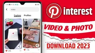 How to download pinterest video in gallery | pinterest se video kaise download kare