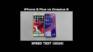 iPhone 8 Plus vs OnePlus 8 -Speed  TEST!!