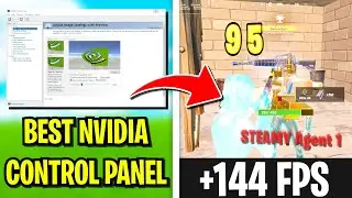 BEST NVIDIA Control Panel Settings for Gaming & MAX FPS! (BOOST FPS & Remove Input Delay!)