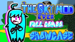 The Sky Mod Ever (oneshot joke mod) Showcase | Full Combo (Based) | Friday Night Funkin'