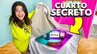 CONSTRUÍ UN CUARTO SECRETO EN MI CASA