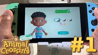 Animal Crossing New Horizons Nintendo Switch Gameplay Special Edition - Ep 1