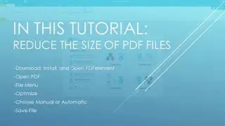 How to Reduce PDF File Size