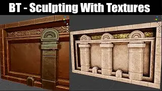 Blender Sculpting Details With Texture Tutorials