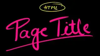 HTML page title | what is title tag in html